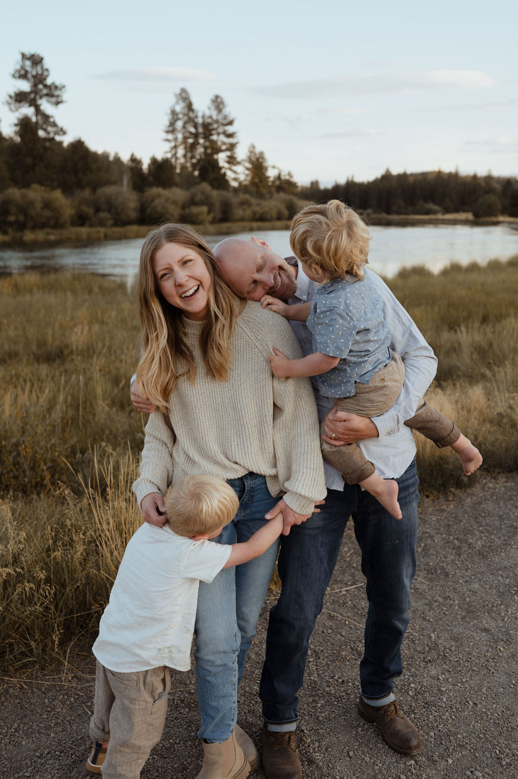 Carissa with her boys
